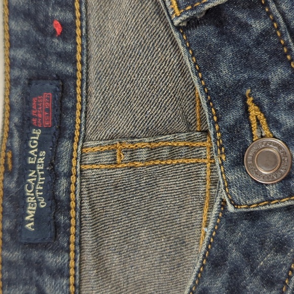 Y2K American Eagle Low Rise Flare Jeans - Picture 5 of 10